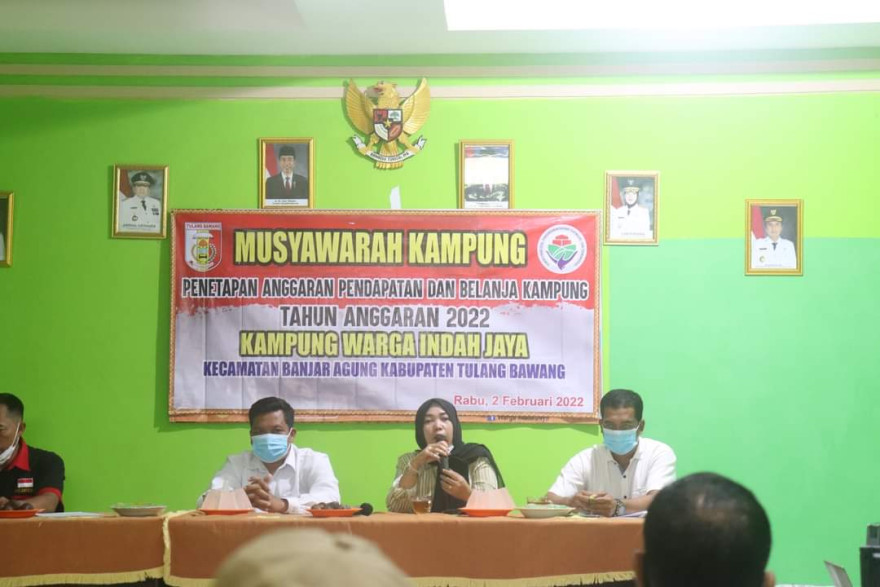 Penetapan Anggaran Pendapatan Dan Belanja Kampung T.A 2022